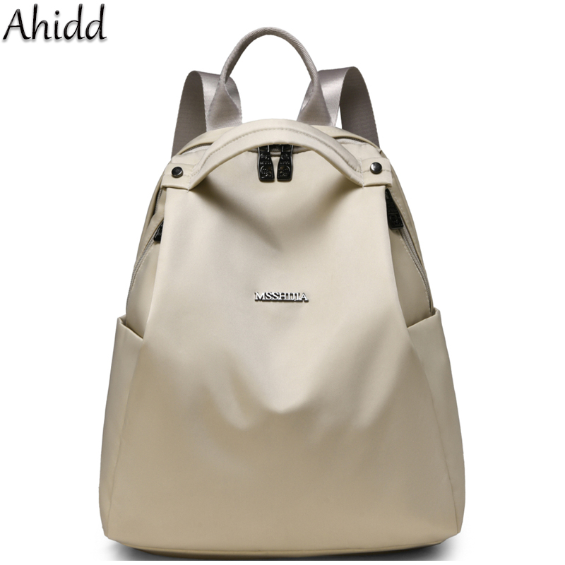 Shoulder Bag Slouchy - Mode-dagrugzak voor dames Nylon rugzak van