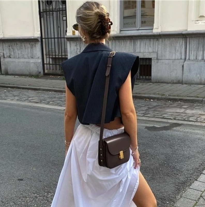 Quiet Luxury Bags Crossbody - 2026 Nieuwe Stille Luxe Dames Koeienhuid
