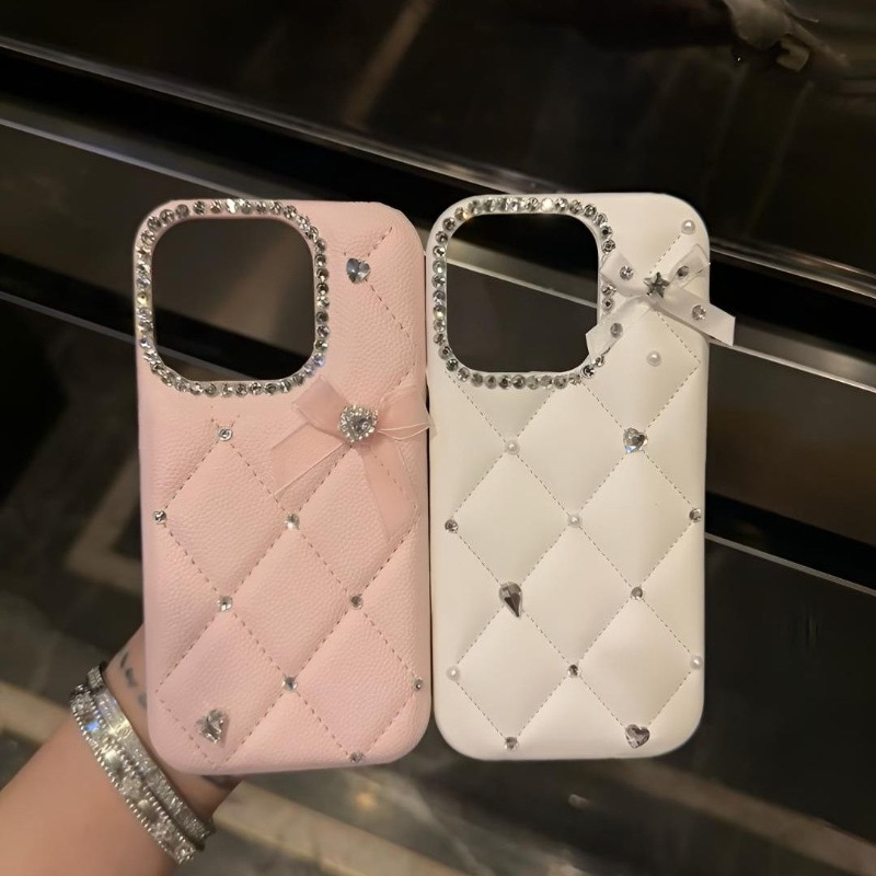 Luxury Bags From Japan - Luxueuze Girly Sparkling Diamond Mesh iPhone