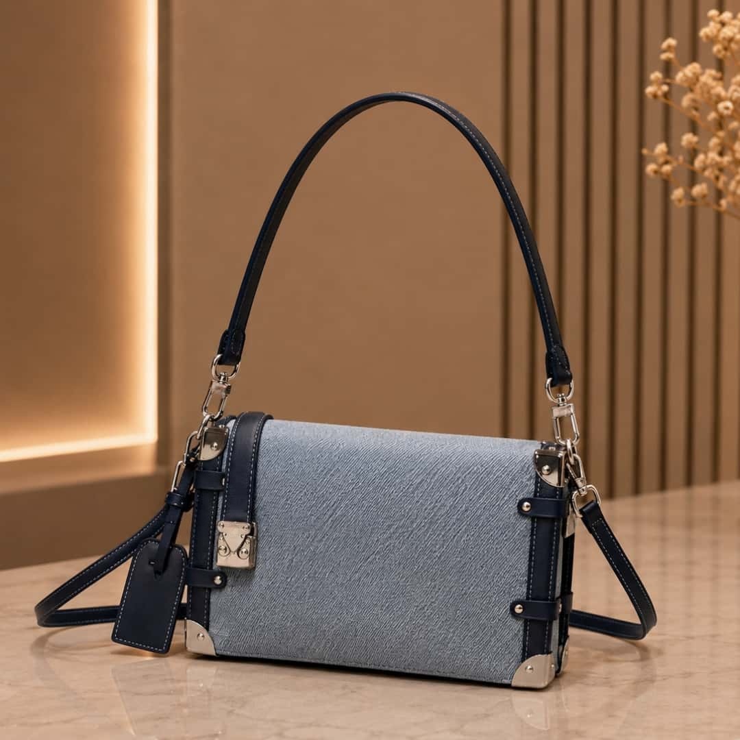 Luxury Bags Denim - 65-2026 Nieuwe klassieke luxe schoudertas/handtas. (Zie