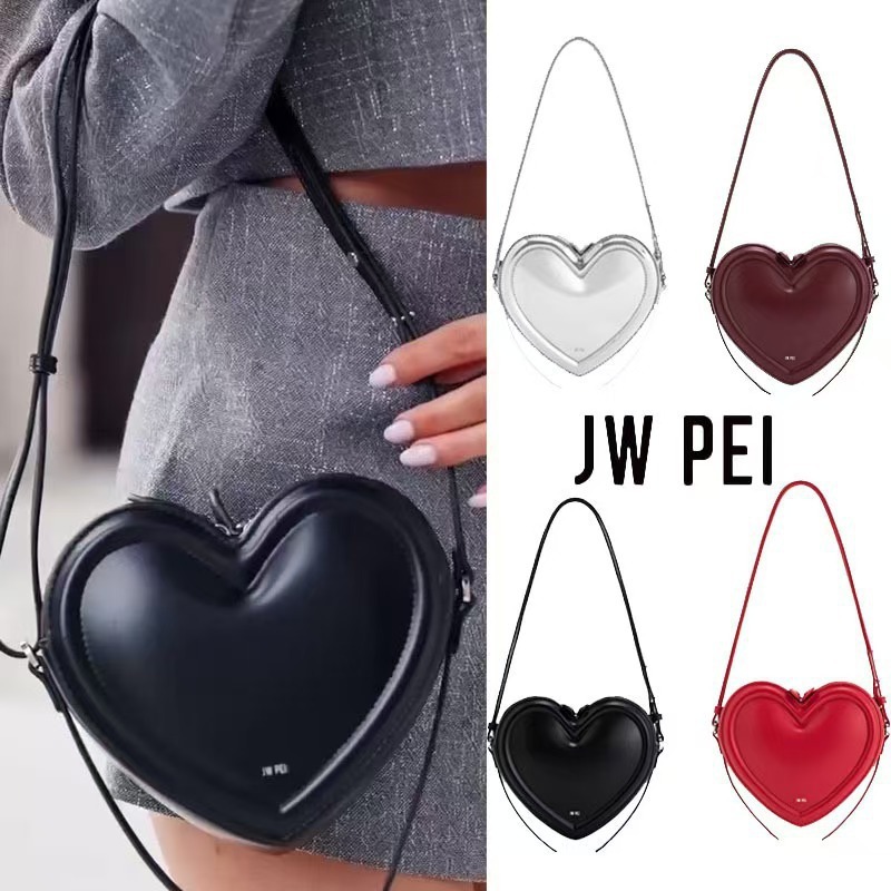 Shoulder Bag Slouchy - JW PEI Hartvormige crossbodytas, Niche Sweet