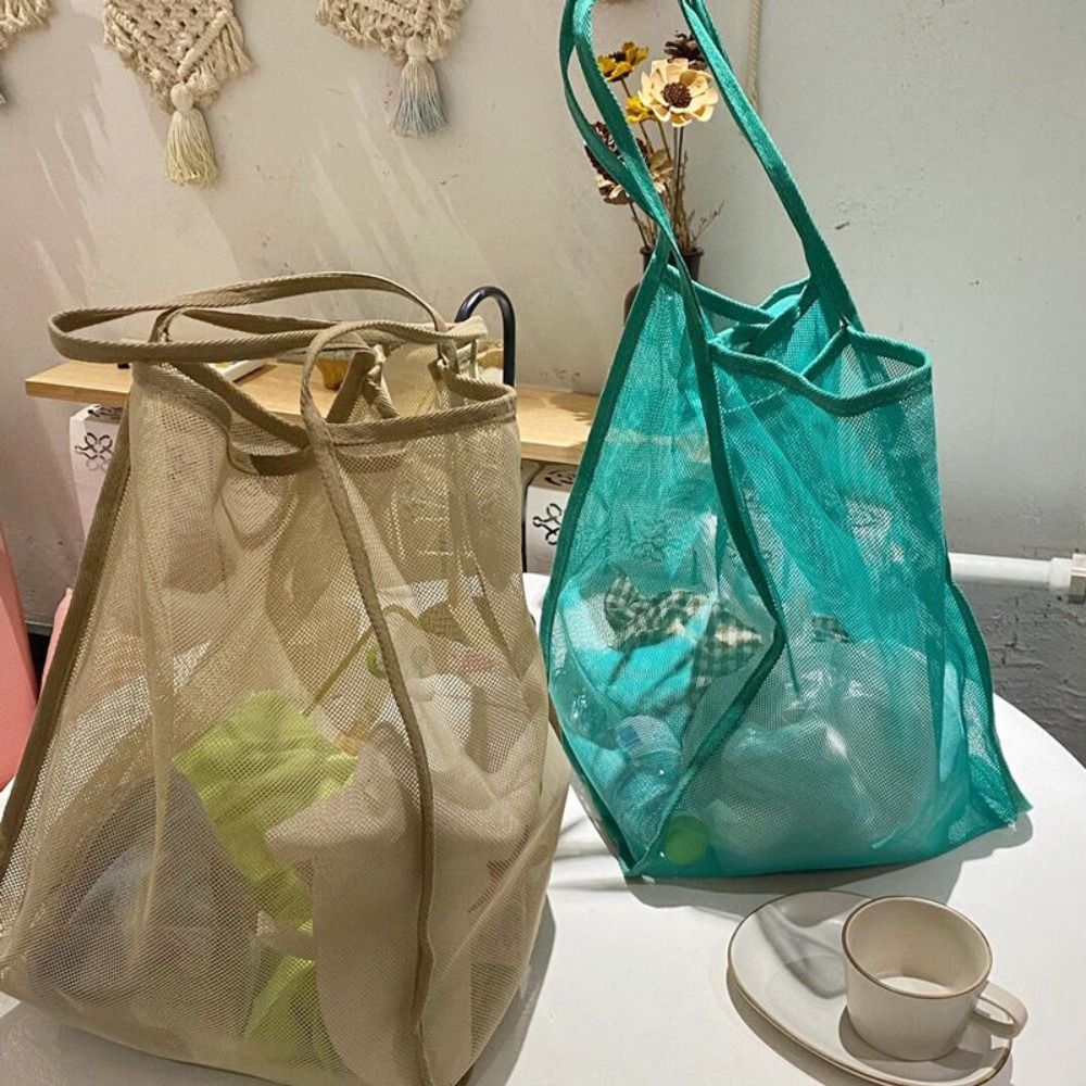 Mesh strandtas Lichtgewicht, a - Shoulder Bag Slouchy recensie en prijs
