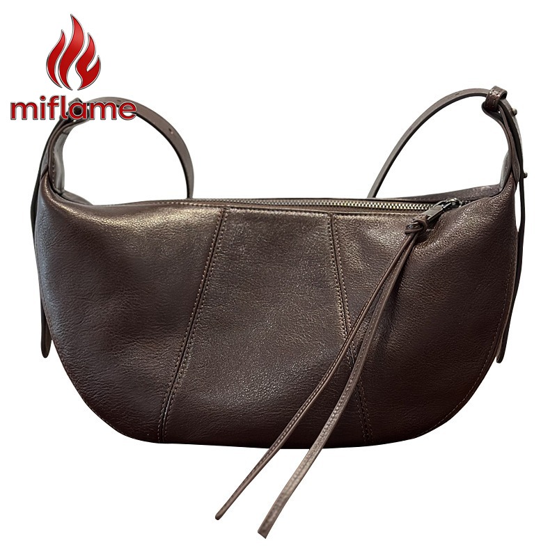 Echte leren hobo tas voor dame - Quiet Luxury Bags Crossbody recensie en prijs