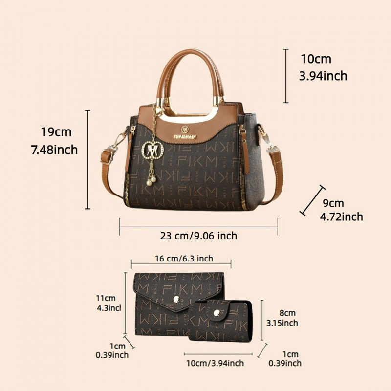 3-delige set luxe, hoogwaardig - Luxury Bags For Women recensie en prijs
