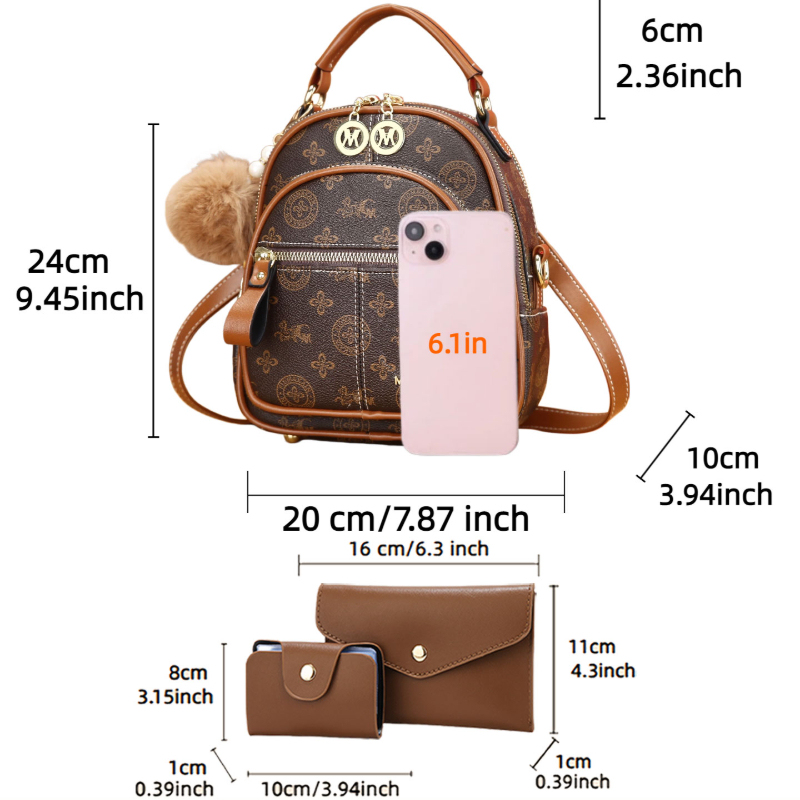 3-delige dames tasset, lichtge - Luxury Bags For Women recensie en prijs