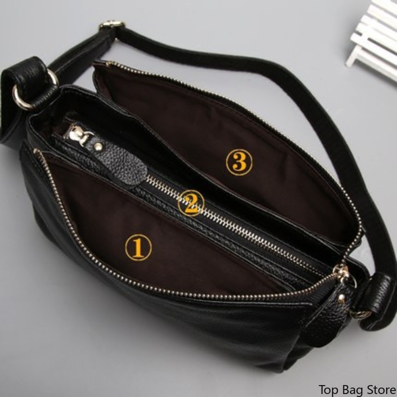 Echte leren crossbody tas voor - Quiet Luxury Bags Crossbody recensie en prijs