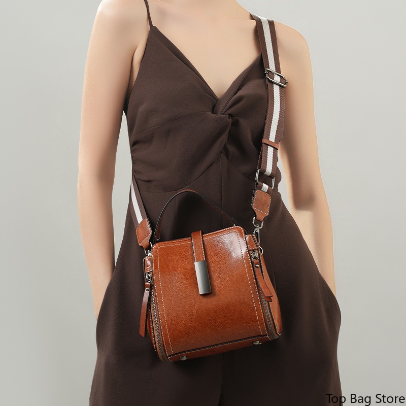 Echte leren crossbody tas voor - Quiet Luxury Bags Crossbody recensie en prijs