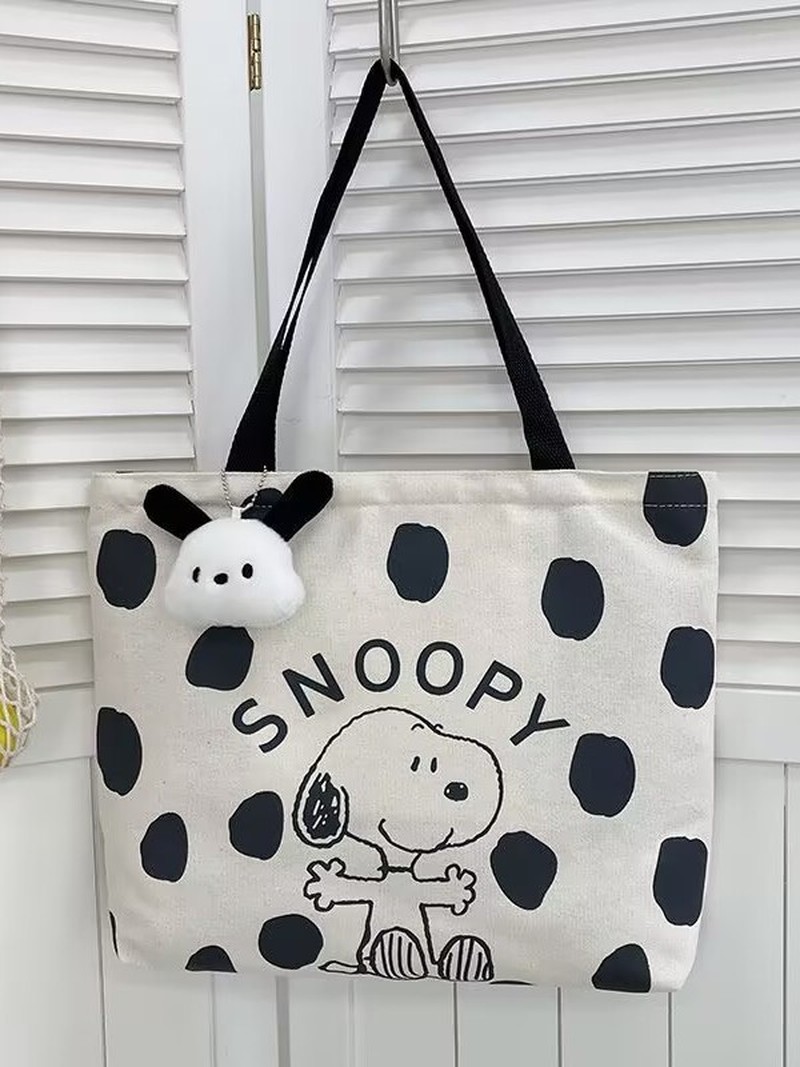 Cartoon Snoopy canvas schouder - Shoulder Bag Slouchy recensie en prijs