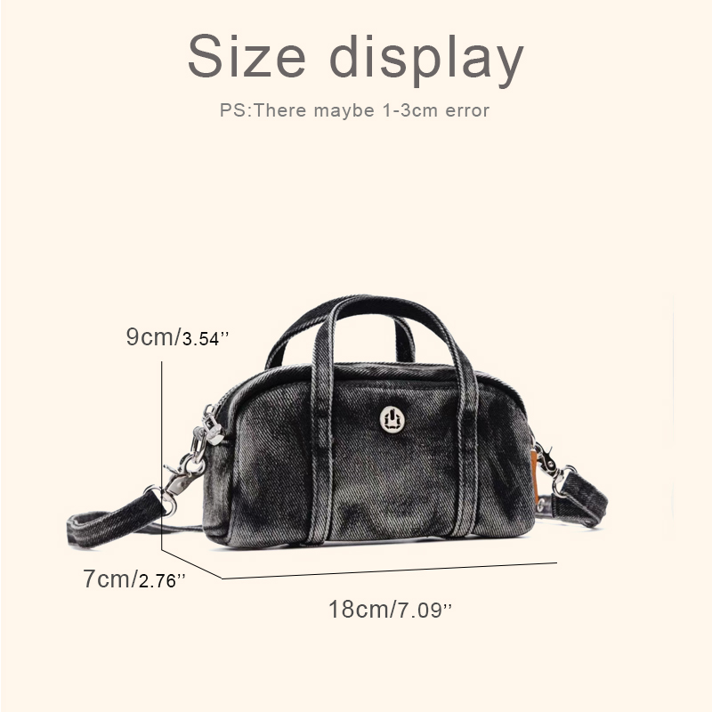 Koreaanse Casual Mini Denim Bo - Luxury Bags For Women recensie en prijs