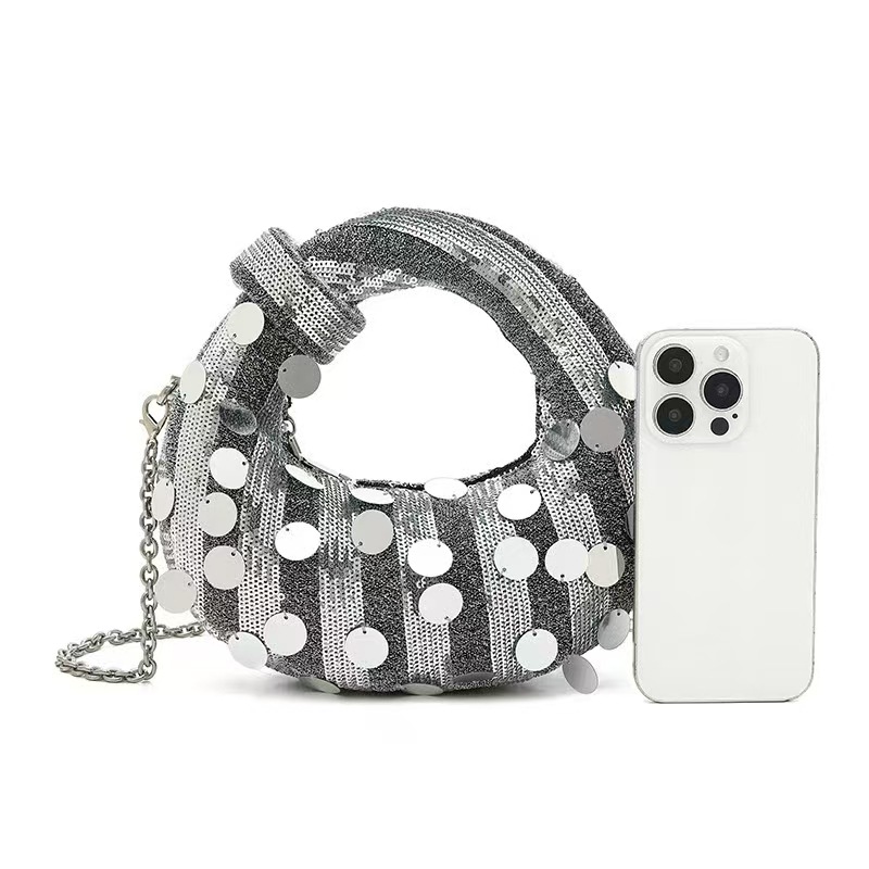 Halve Maan Avond Clutch Feestt - Luxury Bags Denim recensie en prijs