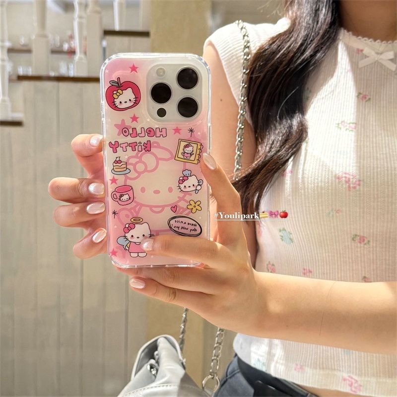 Cartoon Hello Kitty Telefoonho - Luxury Bags From Japan recensie en prijs